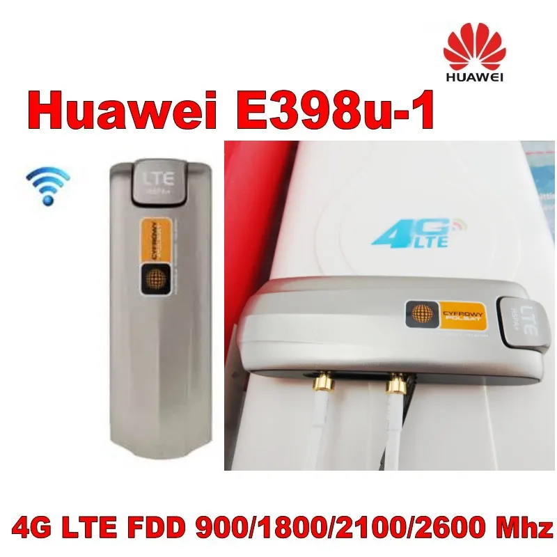 Разблокированный оригинальный Huawei E398 E398u-1 100 Мбит/с 4G LTE USB-модем беспроводная