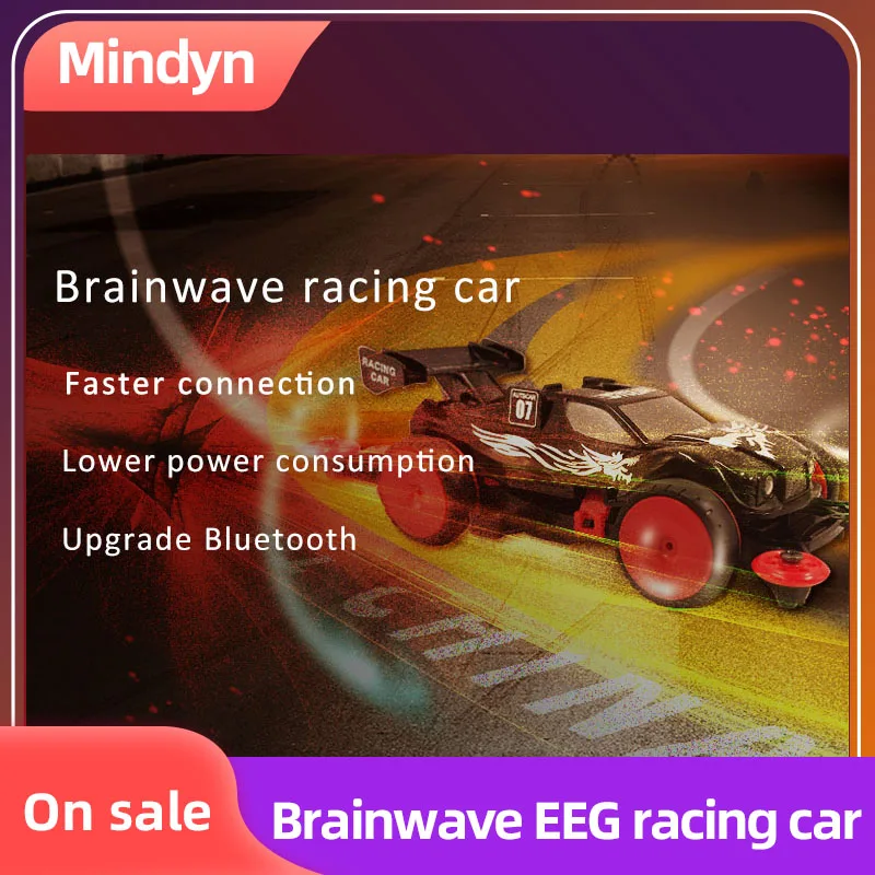 Mindyn brainwave игрушечный гоночный автомобиль EEG отзывы в bluetooth 4 0 повязка на голову