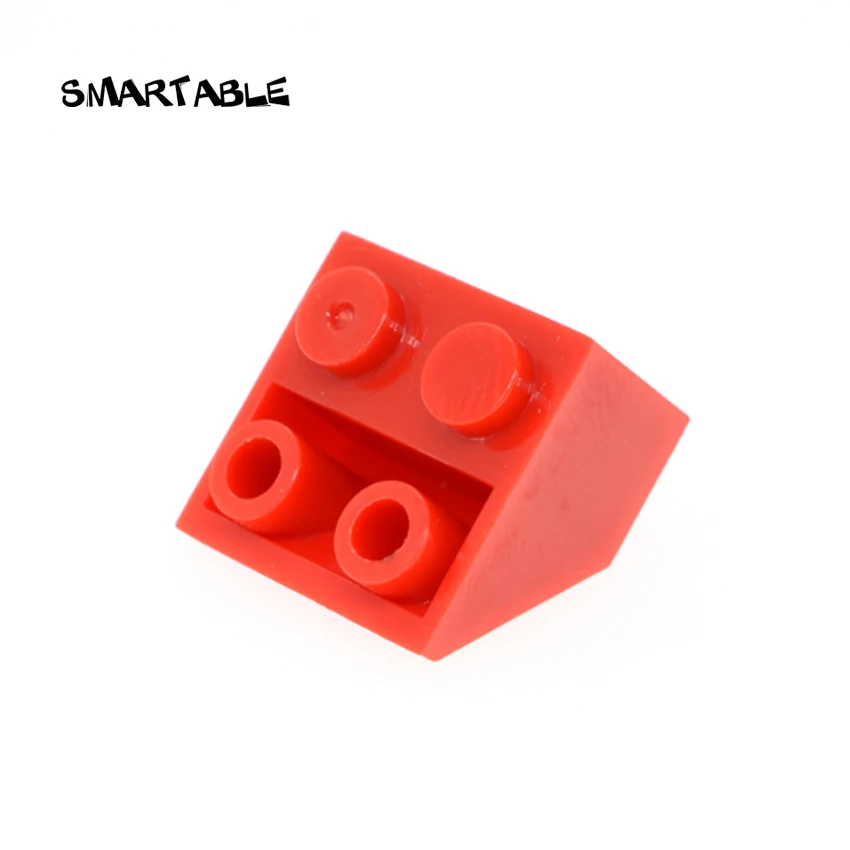 Умный склон перевернутый 45 2x2 кирпичные строительные блоки MOC части игрушки Совместимые все бренды 3660 Technic игрушки 50 шт./лот для подарка - Цвет: Red