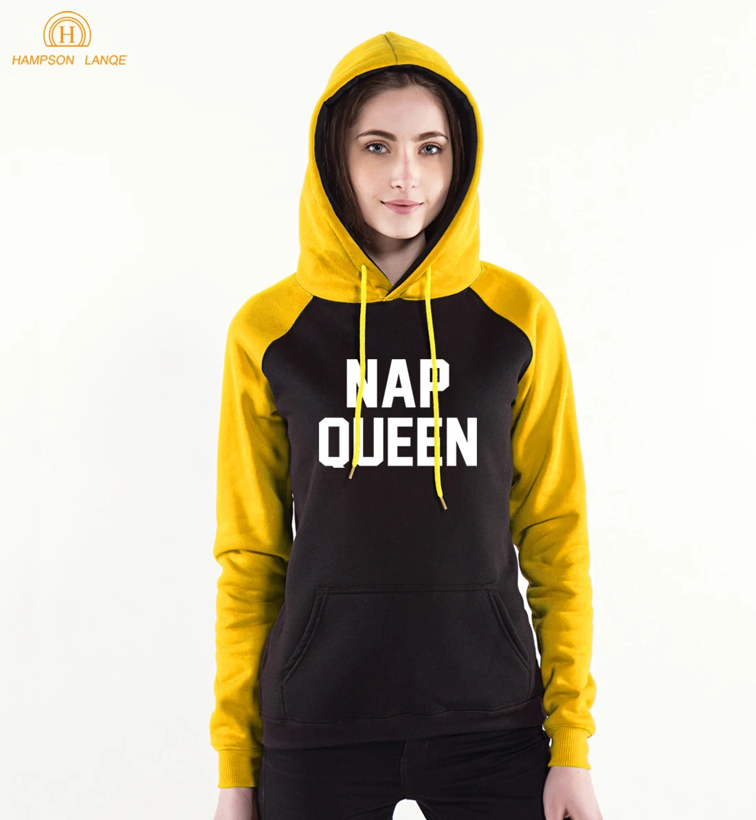 

Nap Queen Kawaii Pink Raglan Womens Hoodies 2019 Spring Autumn New Arrival Sweatshirts Hoodie Women Warm Fleece Harajuku Hoody