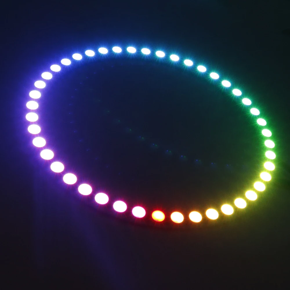 Модульная лента WS2812B 16 35 45 бит светодисветодиодный s 5050 Rgb индивидуальное адресное