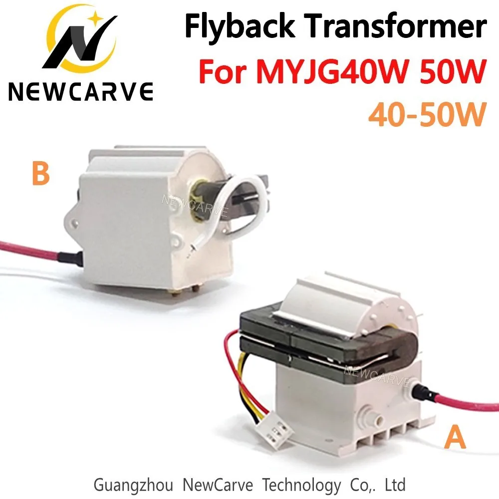 Трансформатор Flyback высокого напряжения 40 Вт 50 для лазерного блока питания CO2 MYJG40W