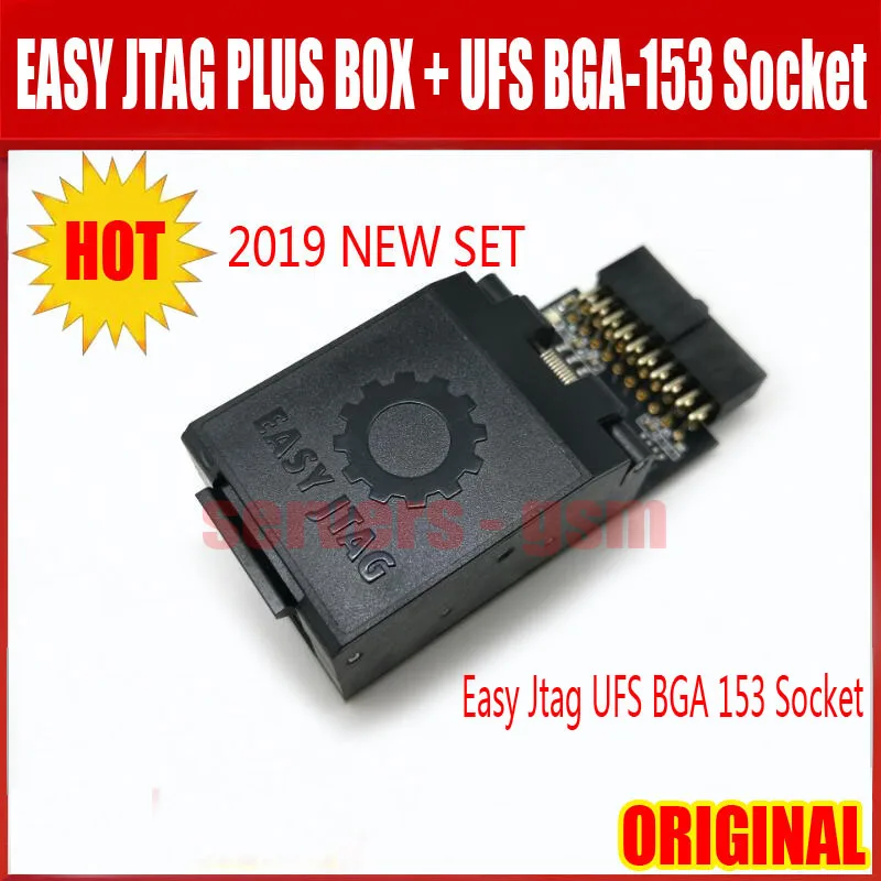 Новая версия 2020 оригинальный полный комплект Женская розетка EMMC + Easy Jtag Plus адаптер для розетки|Детали