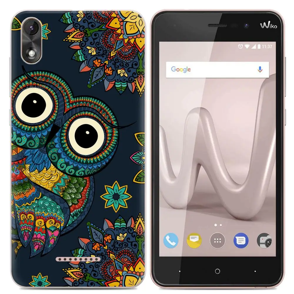 Чехол для телефона чехол Wiko Lenny 4 Plus 5 дюйма стильная футболка с изображением