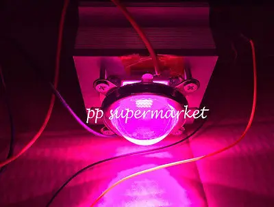 50 Вт DIY led grow light 380 840nm комплект чип драйвер радиатор вентилятор охлаждения