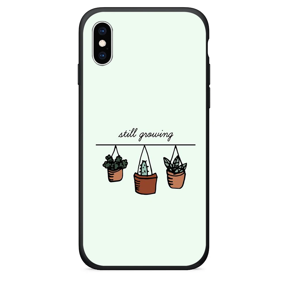 Мягкие цветные чехлы из ТПУ для iphone xs простой силиконовый чехол с принтом max capas 7 |