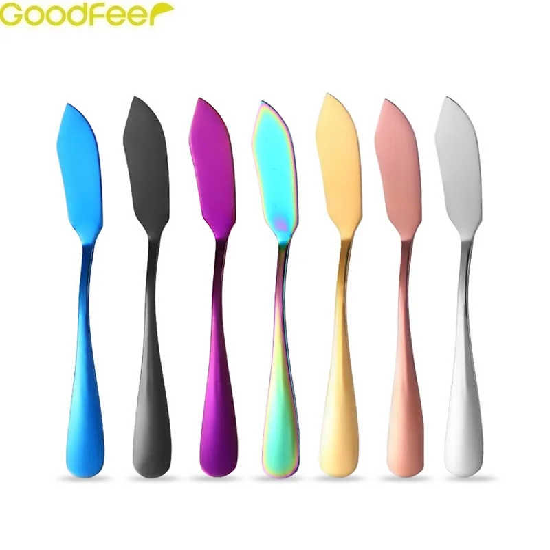 Нож для сливочного масла из нержавеющей стали Goodfeer Заостренное лезвие ножи