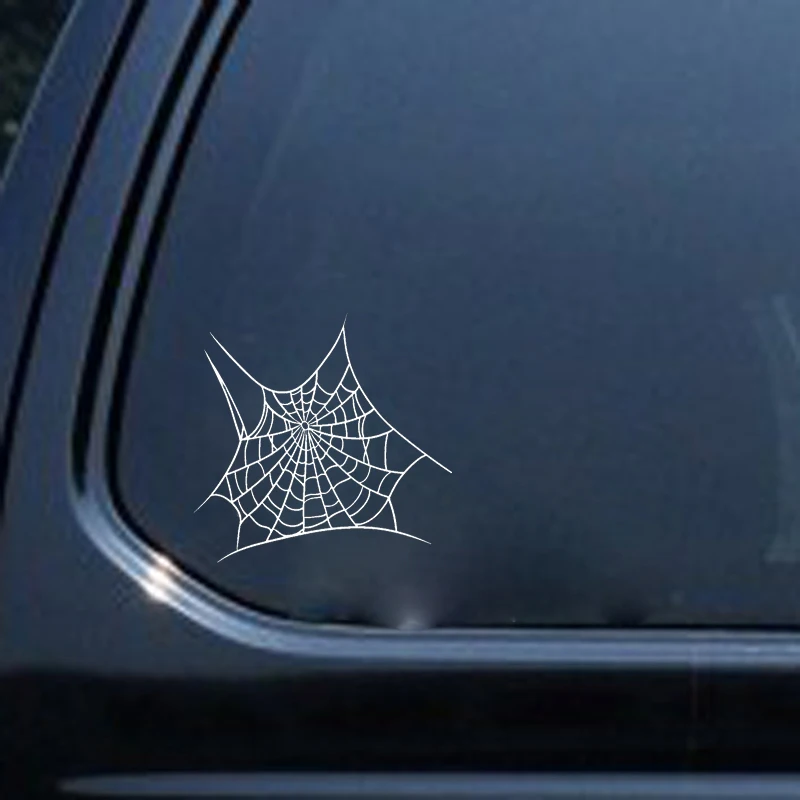 YJZT 15 см * 14 5 Ослепительная Cobweb Tarantula Nifty крутая виниловая наклейка автомобильная