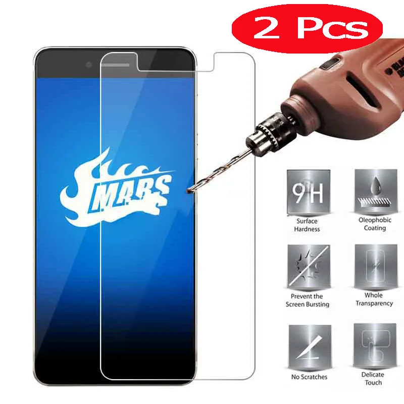 2 шт MRGO закаленное стекло для Vernee mars pro на экран Защитная пленка телефона