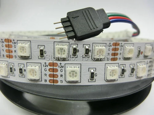 Светодиодный светильник 5050 SMD DC 12 В Гибкий 60 светодиодный/м 5 м 300 светодиодный