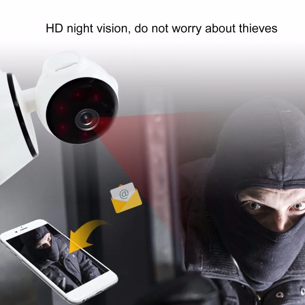 Детский Монитор портативная WiFi ip камера 720P HD Беспроводная умная детская Аудио