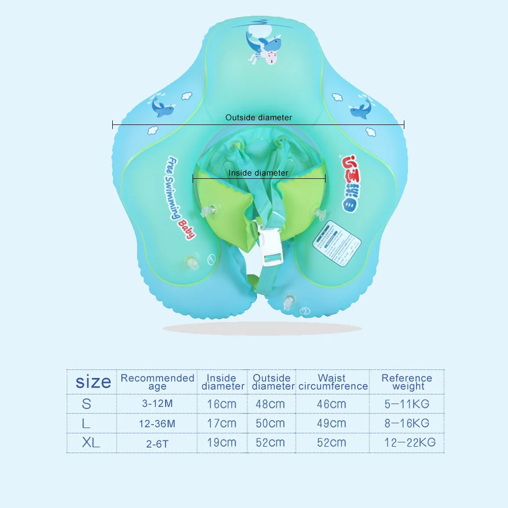 Детские аксессуары для бассейна круг купания надувные двойные кольца плота