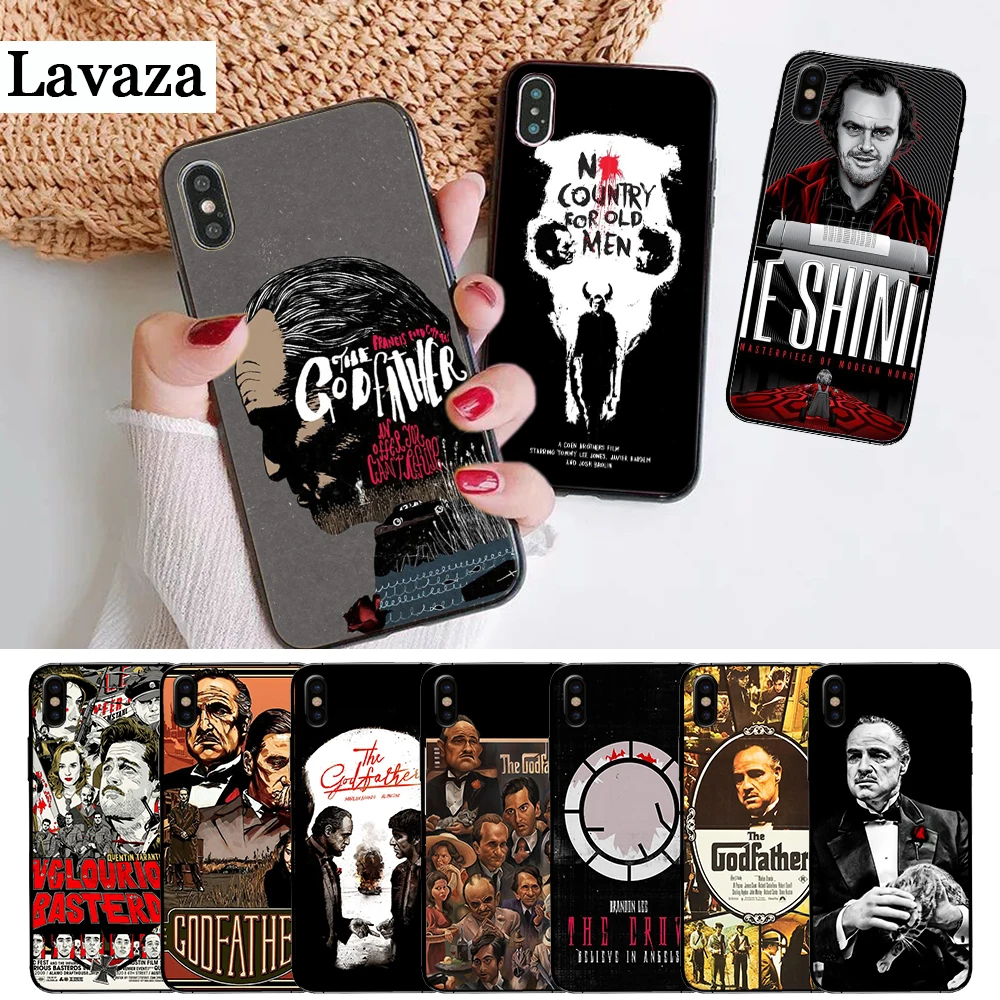 Модный силиконовый чехол крестного отца для iPhone 5 женский 6 6S Plus 7 8 11 Pro X XS Max