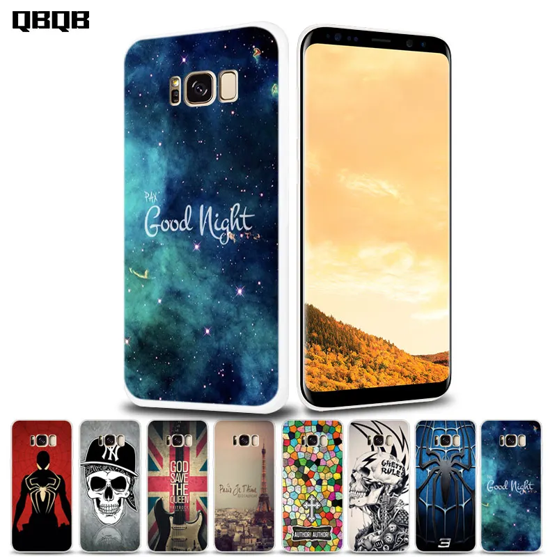 Оригинальный Телефонные Чехлы для Samsung Galaxy S8 плюс Чехол Мягкий ТПУ силиконовый