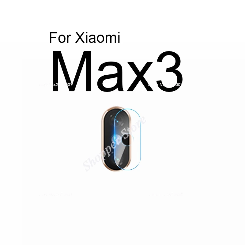 2 шт. объектив камеры закаленное стекло для Red mi Note 7 6Pro mi x2 2S 3 Max 3 2 Pro S2 для Xiao mi 9 mi 8 SE A2 Lite mi 6X 5X A1 F1 Play - Цвет: For Xiaomi MaX3