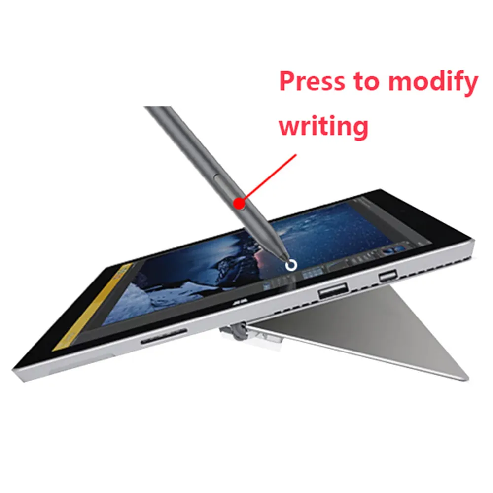 Стилус для сенсорного экрана Microsoft Surface Pro 3 4 5 6 ёмкостная ручка ноутбука с правой