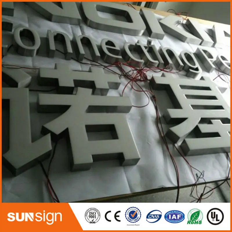 Эпоксидная смола Полнолицевая светодиодная подсветка с буквами|channel sign|channel letters