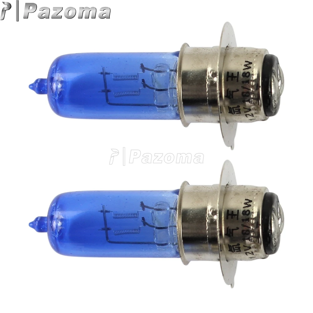 1 пара галогенные белые светильник пы для мотоцикла 12 В 18/18 Вт|bulb motorcycle|bulb 12vbulb light |