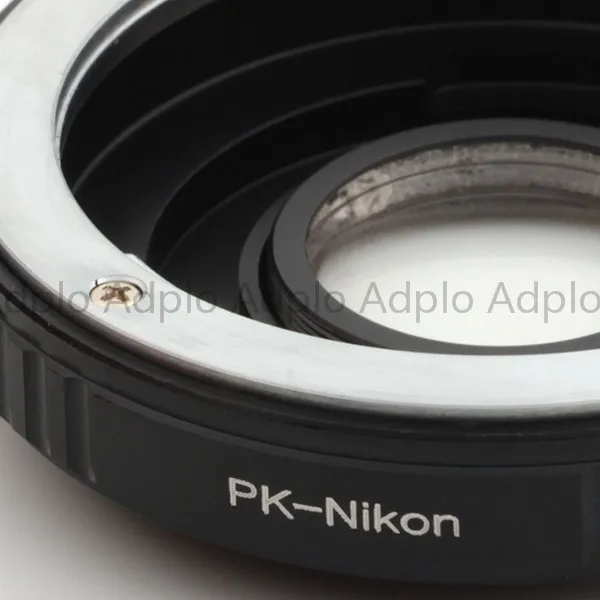 Оптический адаптер Pixco для объектива Pentax K к камере Nikon F D7000 D7100 D90 D5100 D5300 D610 D300S D5000