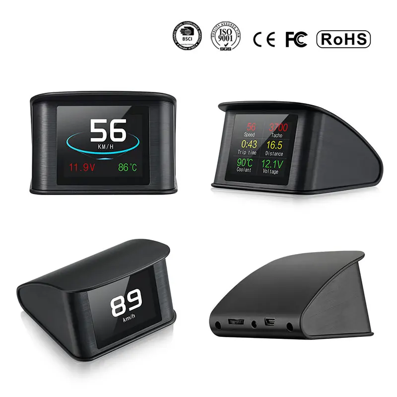 Hud GPS OBD Компьютер Автомобильный проектор скорости цифровой датчик дисплей