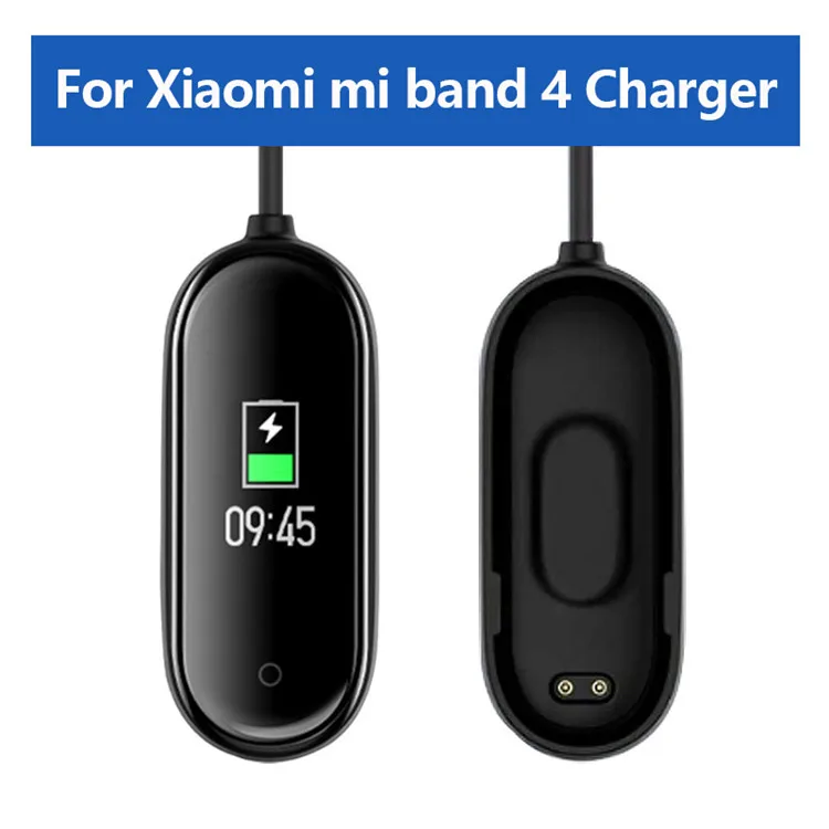 50 шт. Новый зарядный USB кабель для Mi Band 4 сменный Шнур зарядное устройство адаптер