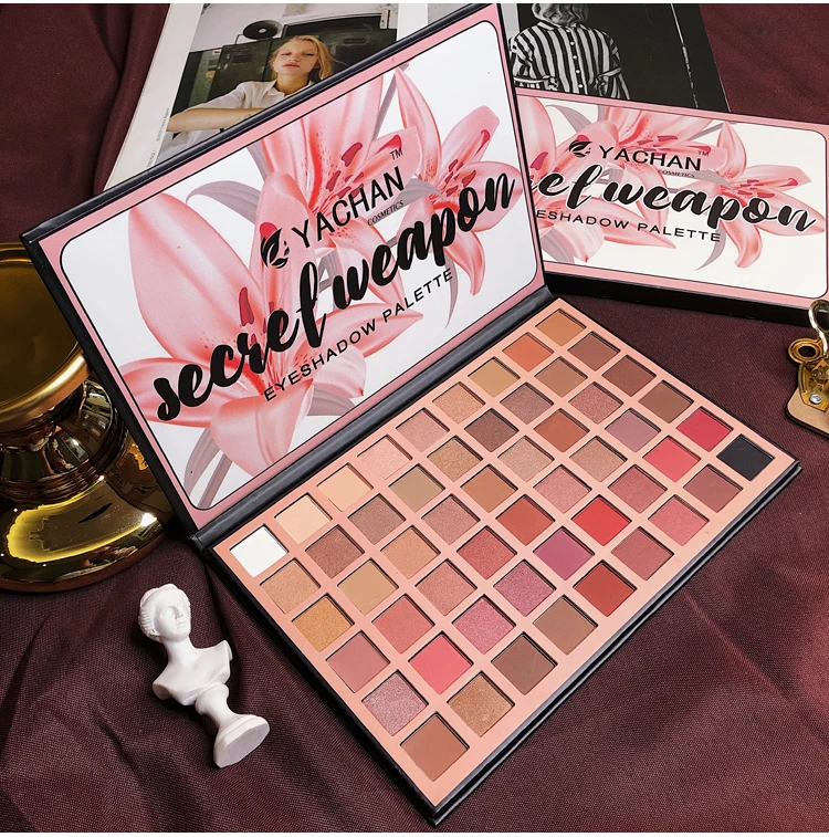 54 Цвета Dreamy Eyeshadow Pallete Shimmer МАТОВЫЕ блестящие тени для век Палитра для пигментов макияж тени для век Палитра Косметика