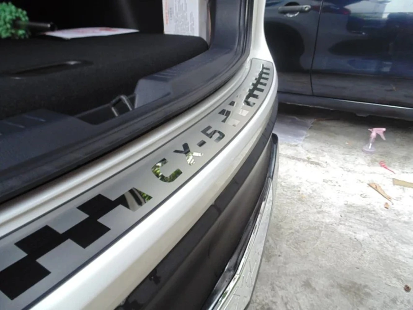 1 шт./компл. автомобильный Стайлинг защита заднего бампера протектор багажника