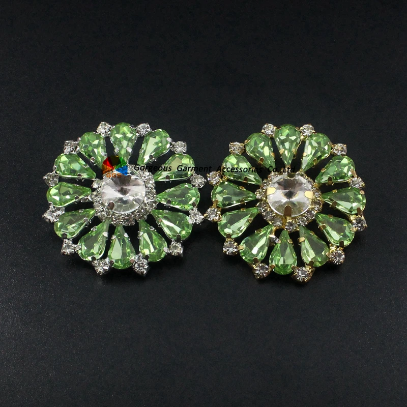 10 шт. 32 мм 42 мм|buttons clear|rhinestone buttonsround rhinestone button |