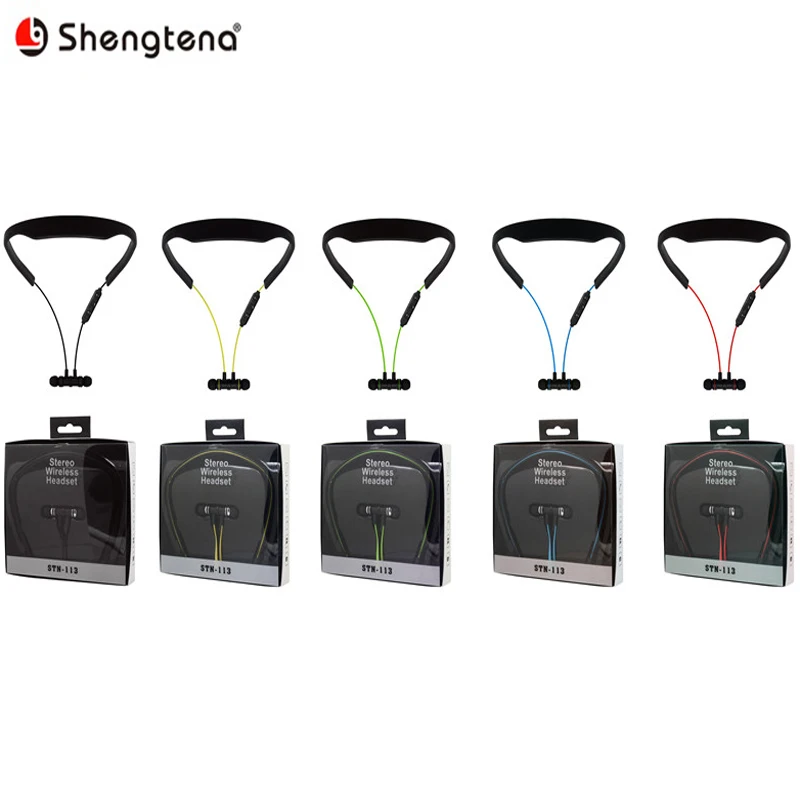 Shengtena беспроводные наушники Bluetooth спортивные с шейной спинкой гарнитура