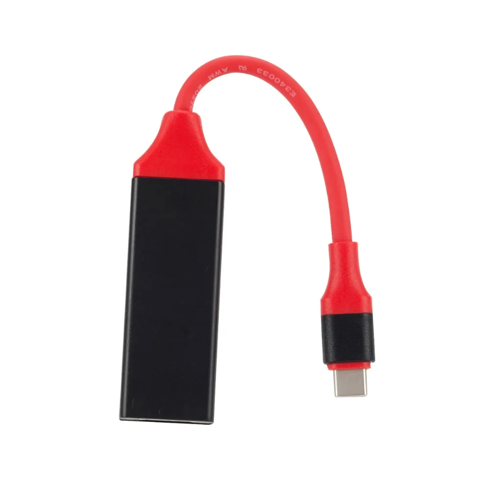 Кабель конвертер SOONHUA с USB C на HDMI кабель переходник 3 1 папа Мама видеоадаптер для