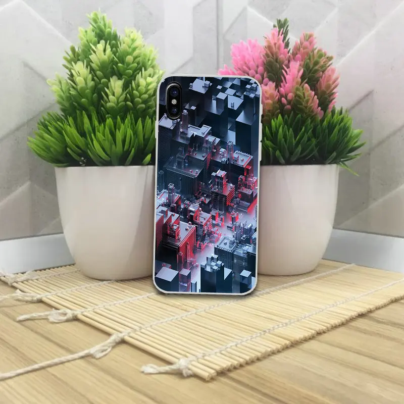 Мягкий силиконовый чехол для телефона iPhone X XR XS Max 6 6S 6Plus 6splus 7 7Plus 8 8Plus 5 5S 5C SE 4S Bags Future