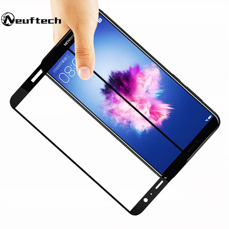 Neuftech полностью покрытое закаленное стекло 2 5 D для Huawei P20 Pro Lite Экран протектор
