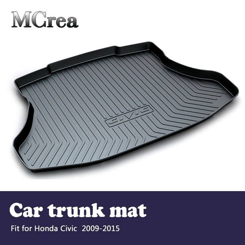 Коврик MCrea для багажника автомобиля коврик груза Honda Civic 9 2009 2015 поднос защиты от