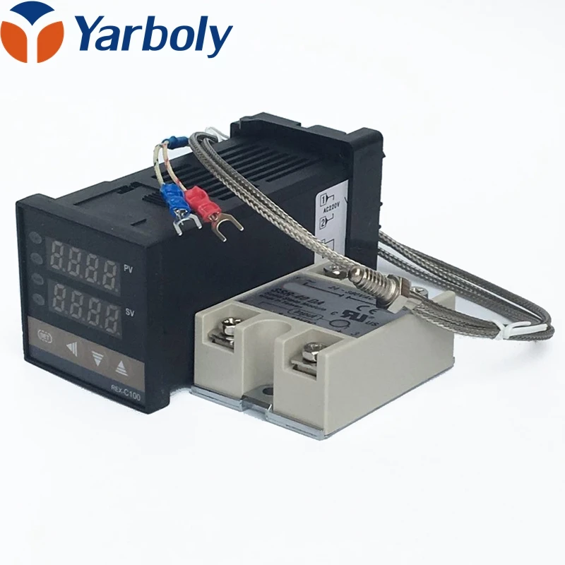 Цифровой регулятор температуры соответствует стандарту термостата + реле SSR