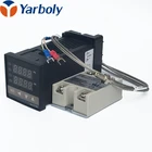 Цифровой регулятор температуры, термостат REX-C100 + реле SSR Max 40A + зонд термопары K