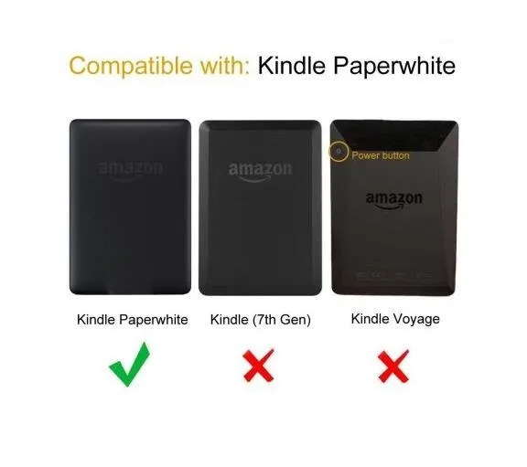 Ультратонкий кожаный чехол с картой для Amazon kindle paperwhite 1 2 3 планшета Kindle Paperwhite 2013 2015
