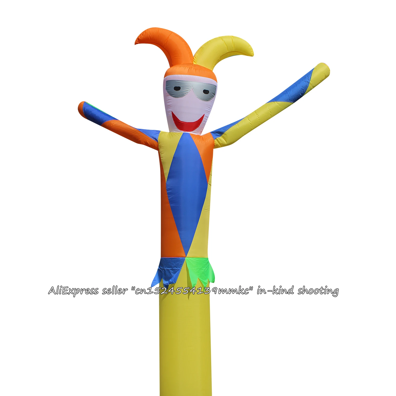 3M Yellow Clown 3D 13ft для 45 см Blowe Air Dancer Sky Dancer надувная труба клоун танцевальная кукла ветер надувная реклама надувной замок - Цвет: 3M Yellow Clown