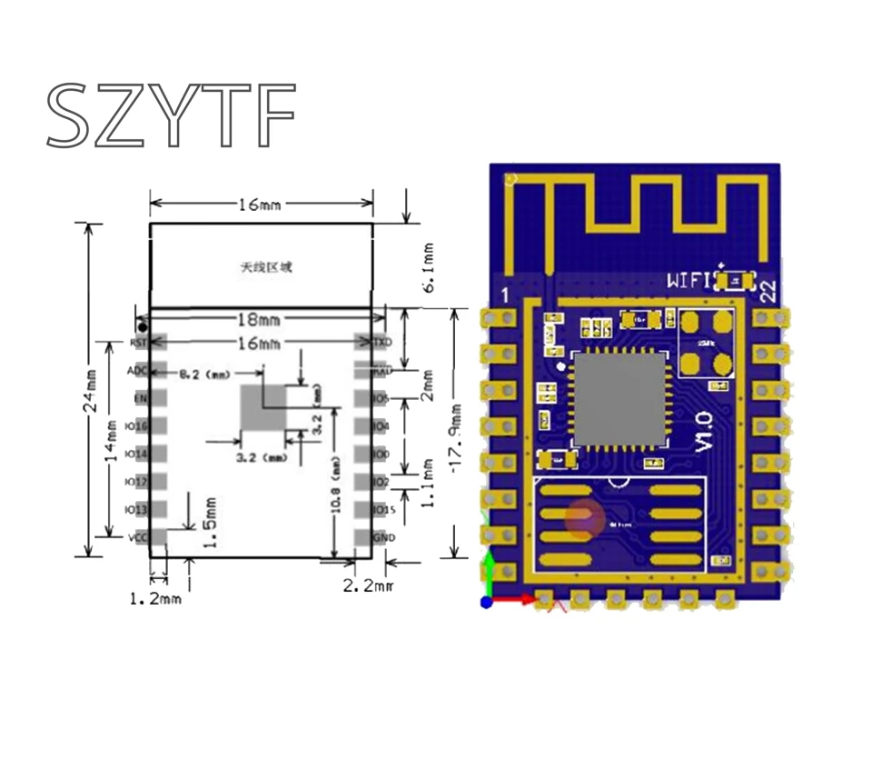 HLK ESP8266 недорогой встроенный серийный wifi беспроводной модуль удаленного