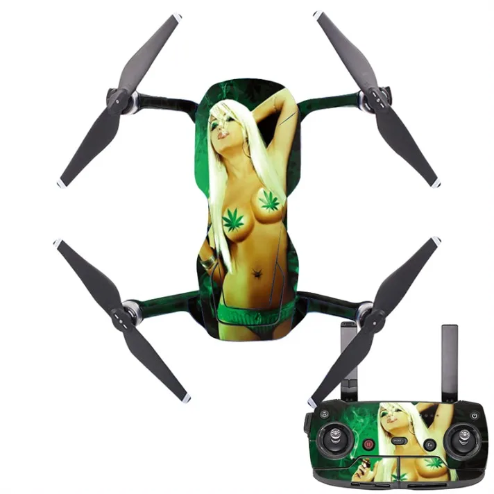 Водостойкий пылезащитный ПВХ винил для DJI Mavic Air интимные аксессуары Полный средства ухода за кожей кожи Стикеры крышка обёрточная бумага - Цвет: TN-DJMav icair-0063