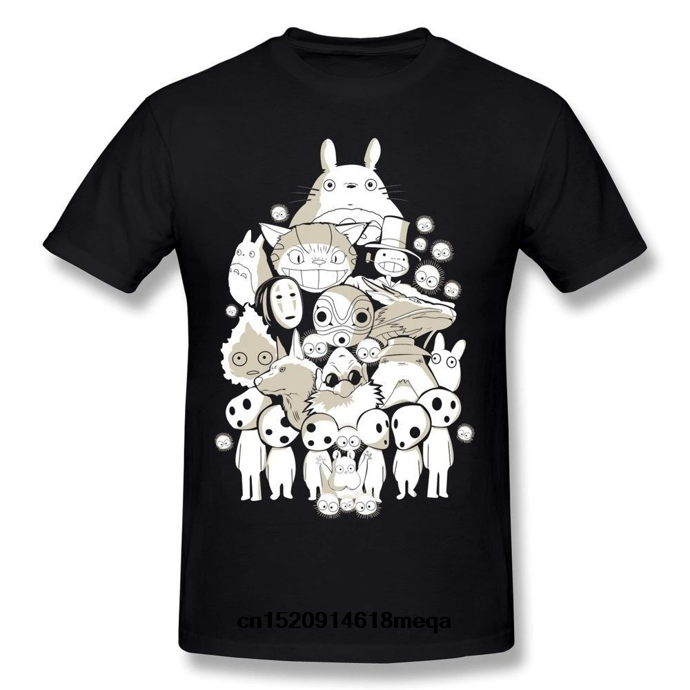 Возьмите футболка Хаяо Миядзаки анимационный фильм Для мужчин s Забавный