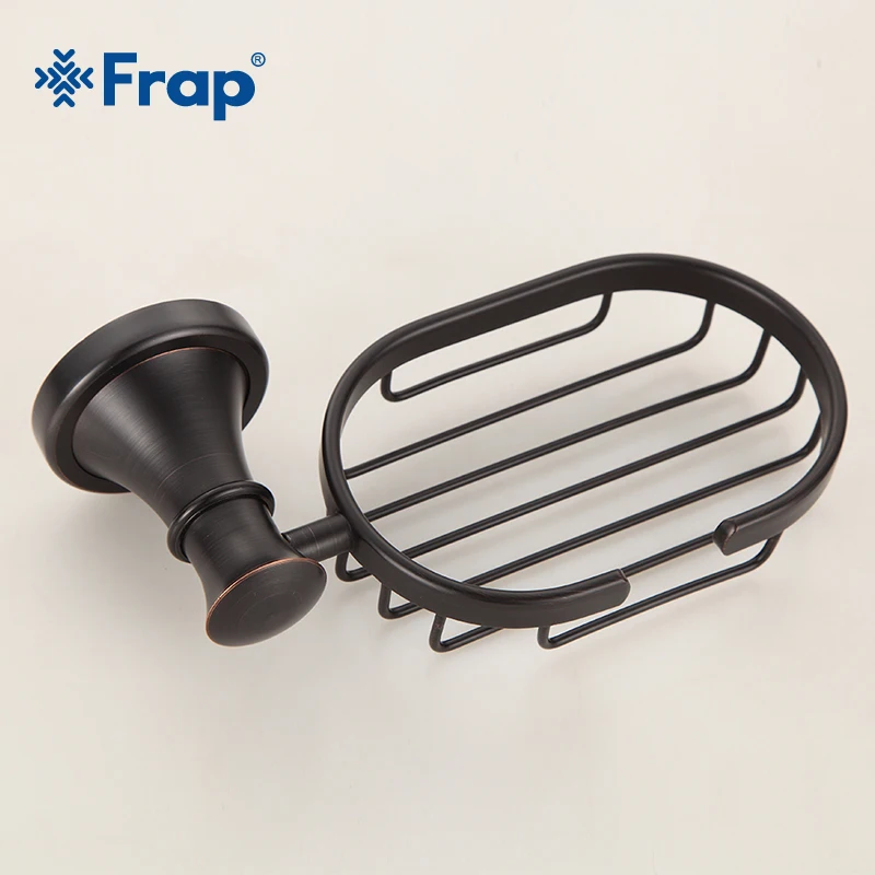 Frap мыльницы латунь хромированная отделка мыло Корзина настенный душ блюдо