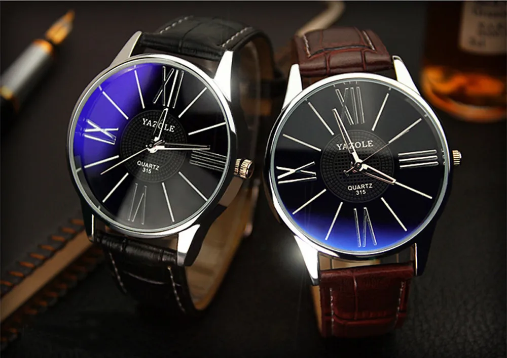 Топ бренд Роскошные Кварцевые часы мужские 2019 модные деловые женские кварцевые