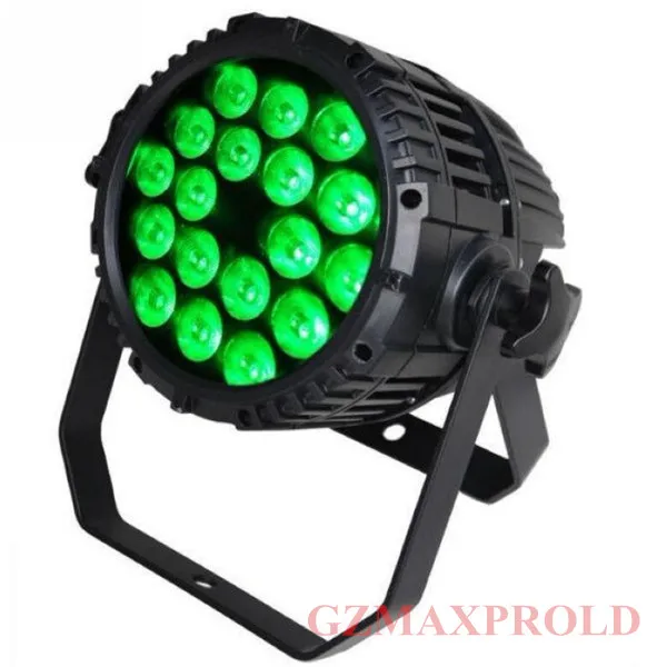 Водонепроницаемый светодиодный прожектор 18x18 Вт rgbwa + uv par ip65 led dmx512 bar can 18 шт.