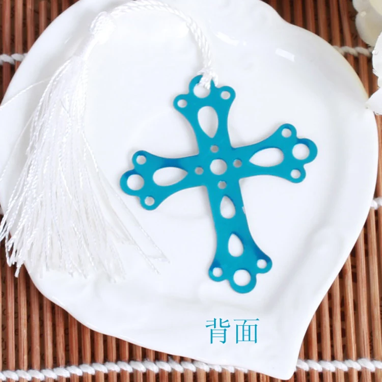 Крестообразная металлическая Закладка в виде кисточек принадлежности для