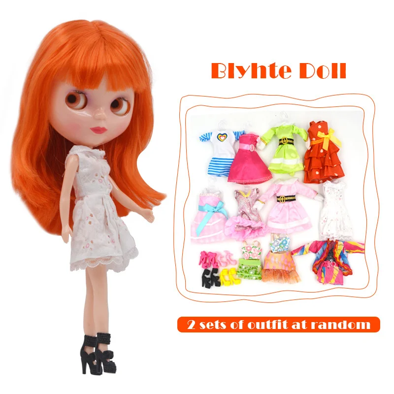 B5 -Outfit Заводская шарнирная кукла Blyth, Neo Blyth кукла Обнаженная Заказная блестящая кукла может изменить макияж и платье Diy, 1/6 шарнирные куклы - Цвет: B5 -Outfit