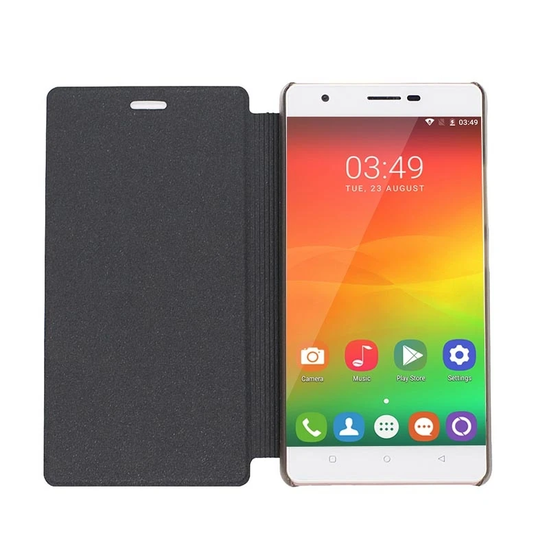 Чехол OCUBE OUKITEL C4 кожаный чехол-книжка с горизонтальной текстурой и держателем |