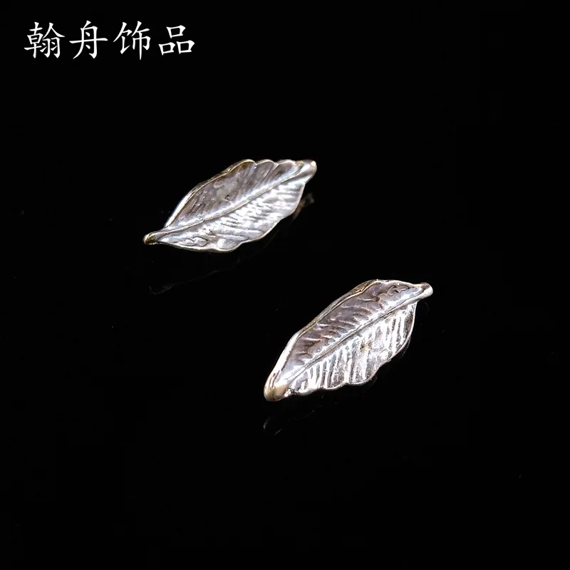 50pc 17*20mm Gold Color Small Leaf Charm Pendant For Wedding Head Pieces DIY Women Handmade Jewelry Making | Украшения и