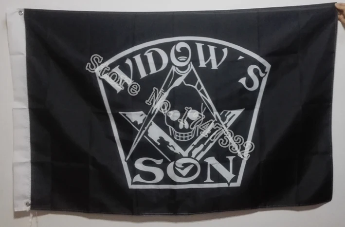 

Masonic Flag hot sell goods 3X5FT 150X90CM Banner brass metal holes