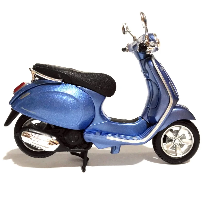 Maisto 1:18 Vespa Primavera 150 мотоцикл литье под давлением маленькая модель мотоцикла светло