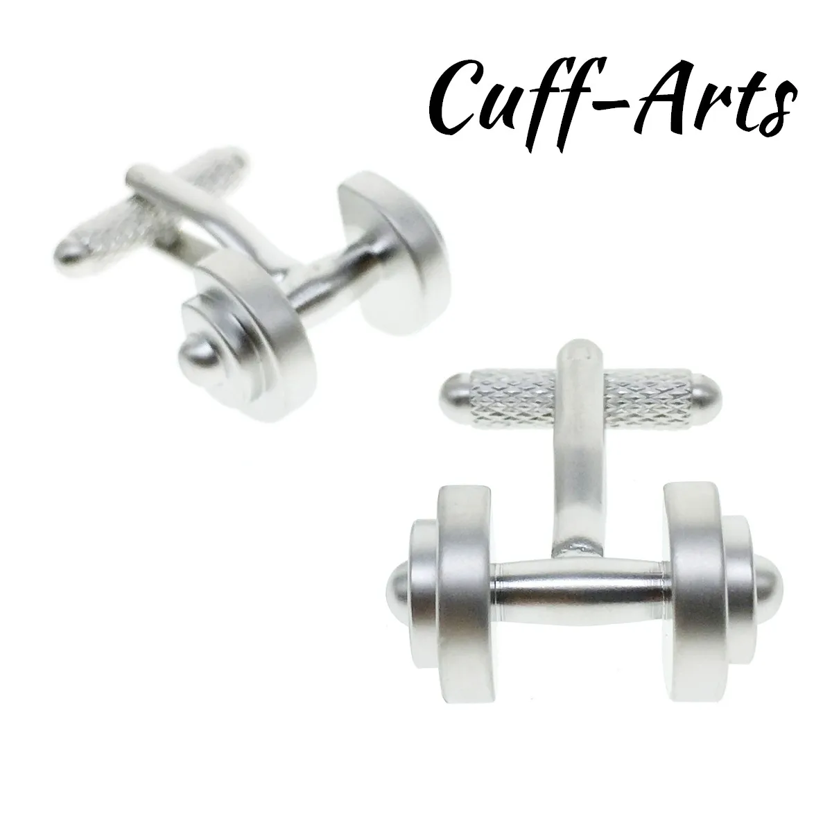 

Cuffarts 1 Pair Satin dumbbell Cufflinks C10003